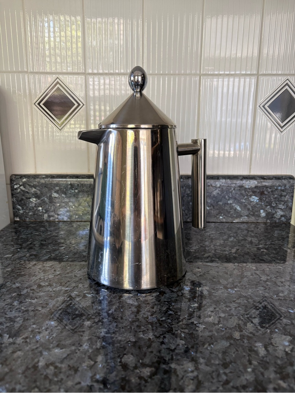 French Coffee Press 34oz Stainless Steel Double Walled Insulated